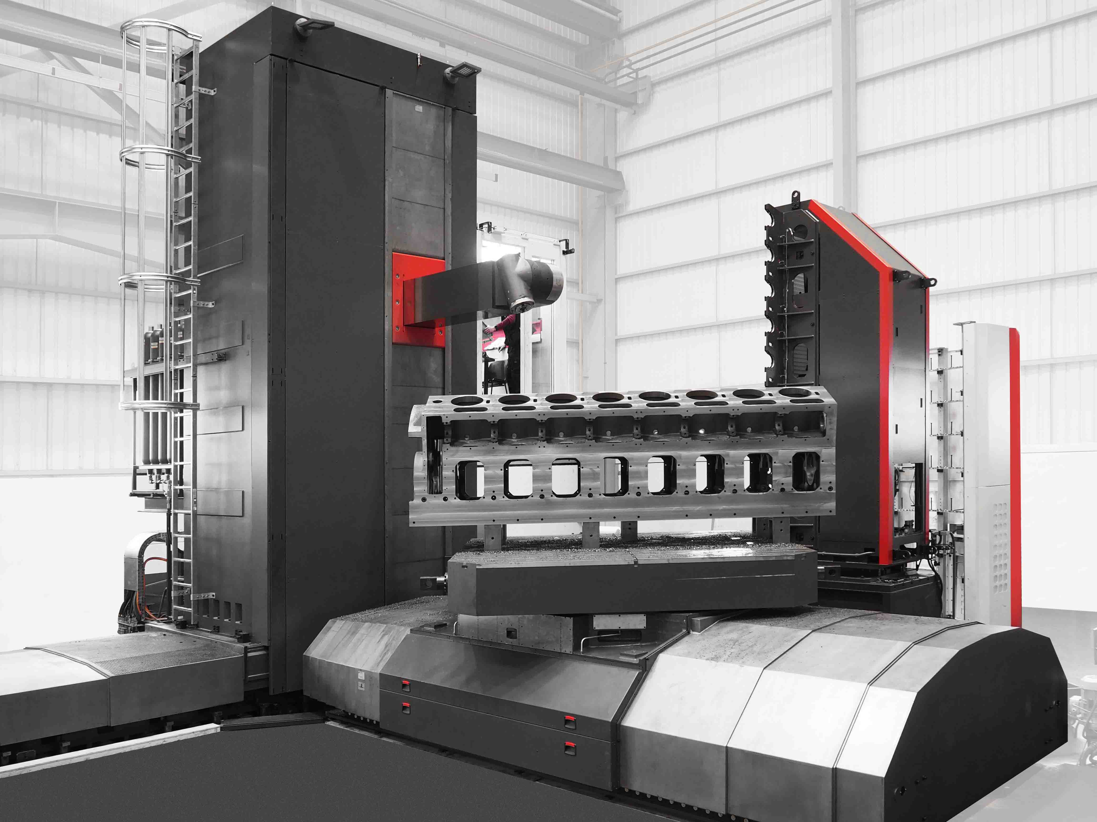 Precision floor type boring and milling machines MP-RAM SERIES - Hydrostatic Guided Boring Machine